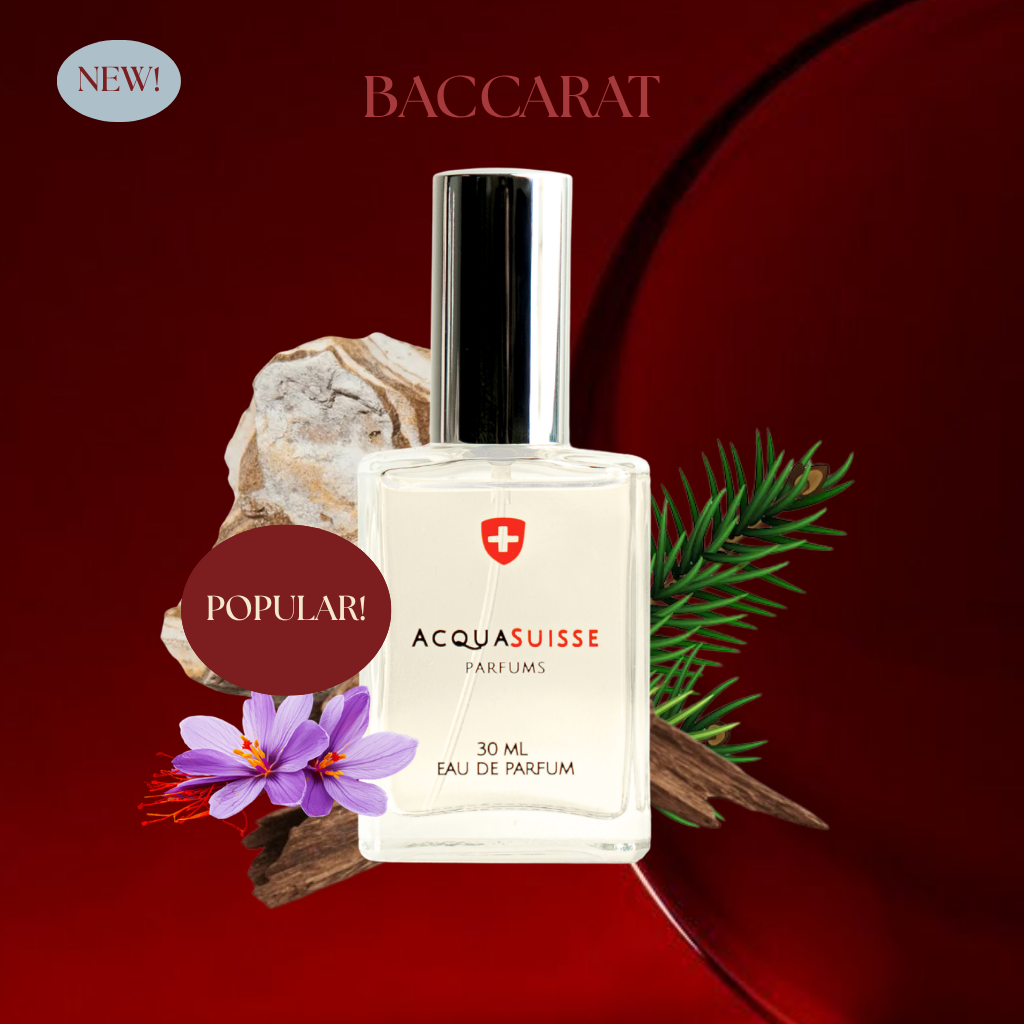 Acquasuisse EDP BACCARAT | for UNISEX Pabango Blend Cologne Fragrance Scent Premium Oil