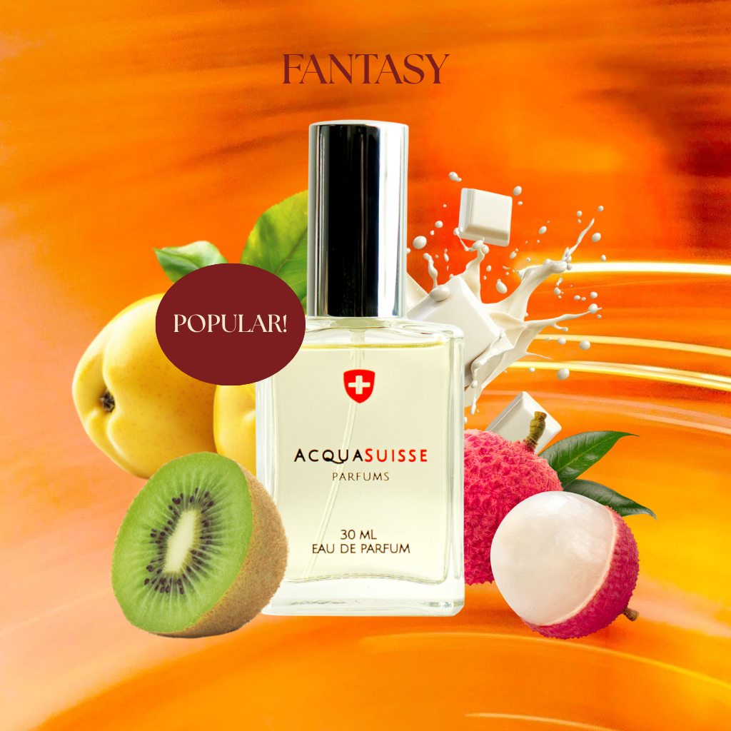 Acquasuisse EDP FANTASY | for Women Pabango Blend Cologne Fragrance Scent