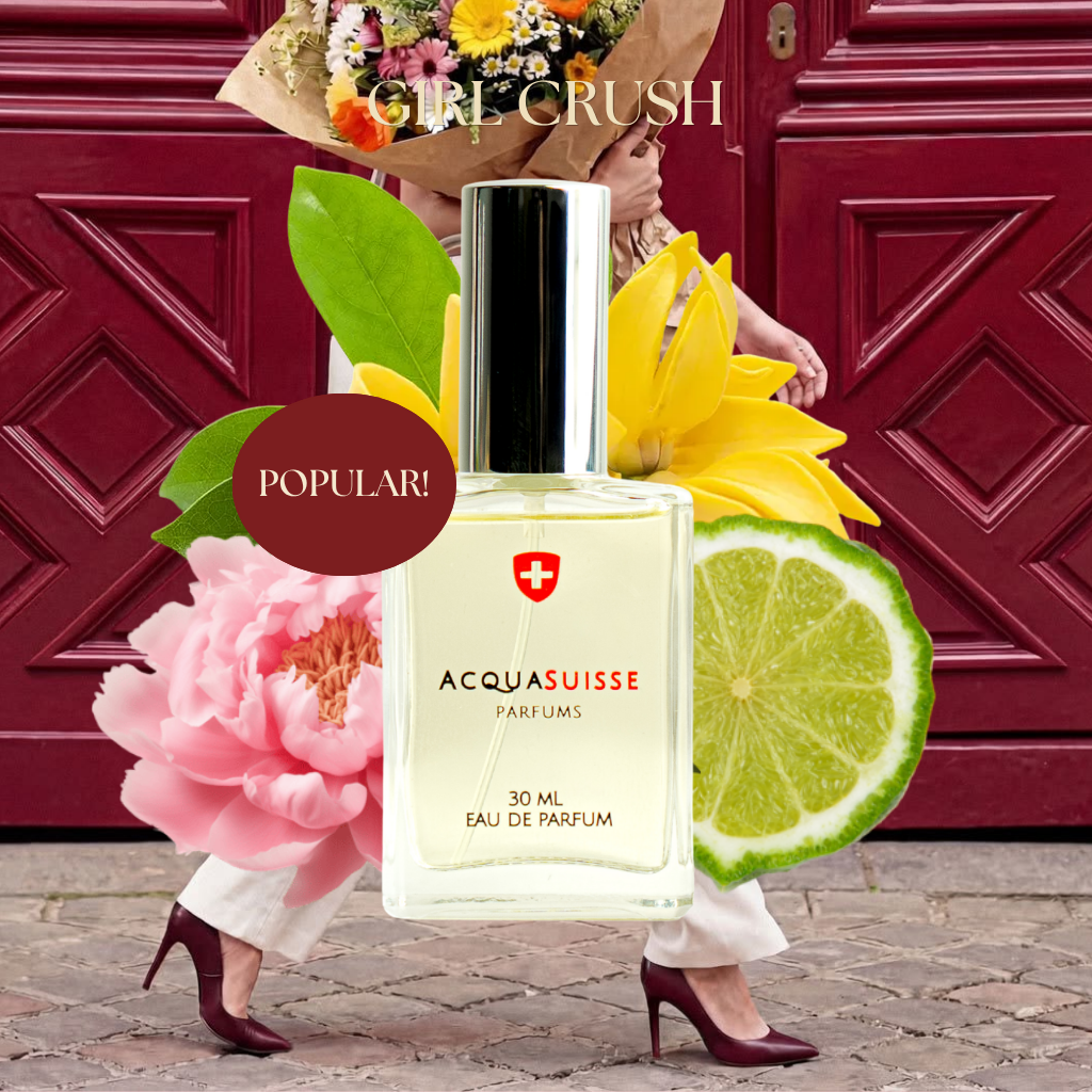 Acquasuisse EDP GIRL CRUSH | for WOMEN Pabango Blend Cologne Fragrance Scent Long-Lasting Sweet