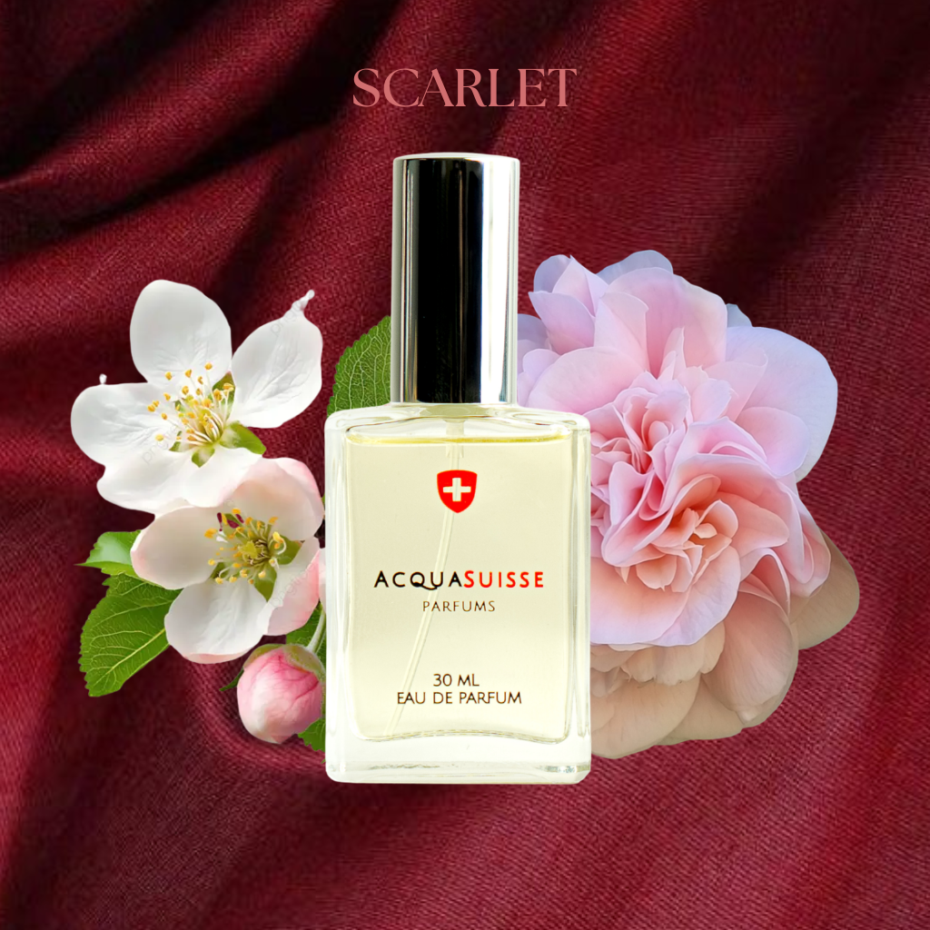 Acquasuisse EDP SCARLET | for Women Pabango Blend Cologne Fragrance Scent Long-Lasting Oil-Based