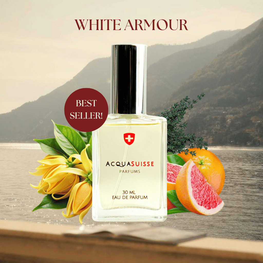 Acquasuisse EDP WHITE ARMOUR | for Men Pabango Blend Cologne Fragrance Scent